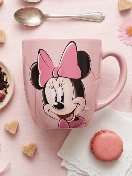 Other - Disney Parks Minnie Mouse Pink Coffee Mug Walt Disney World Ceramic Cup